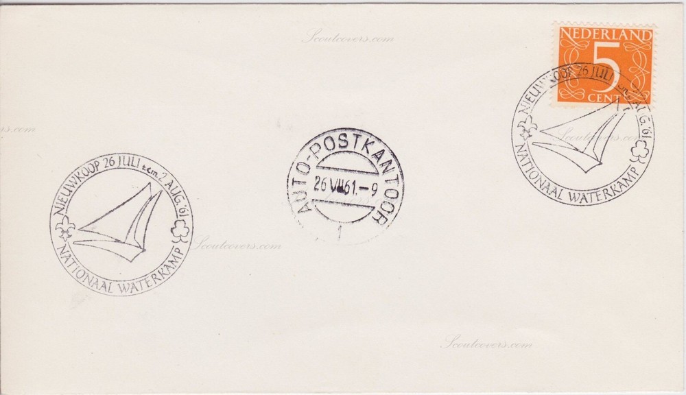 Cover Netherlands, 1961. Nieuwkoop.   Event