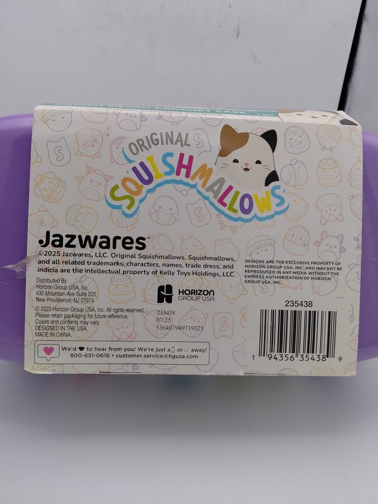 Original Squishmallow Squish Sqad Crochet Case Includes Everything You Need...