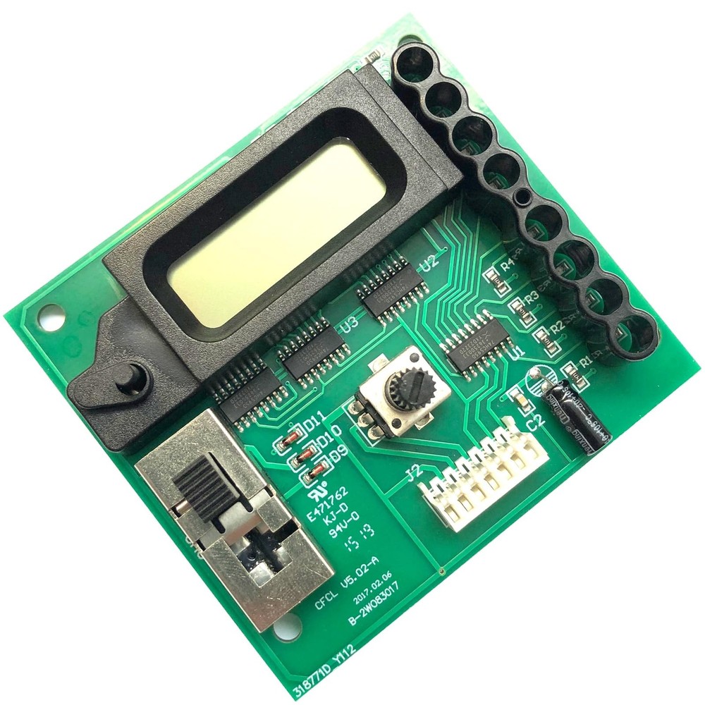 WOLIDAODAO GLX-PCB-RITE & GLX-PCB-DSP PCB Circuit Board & Display Green
