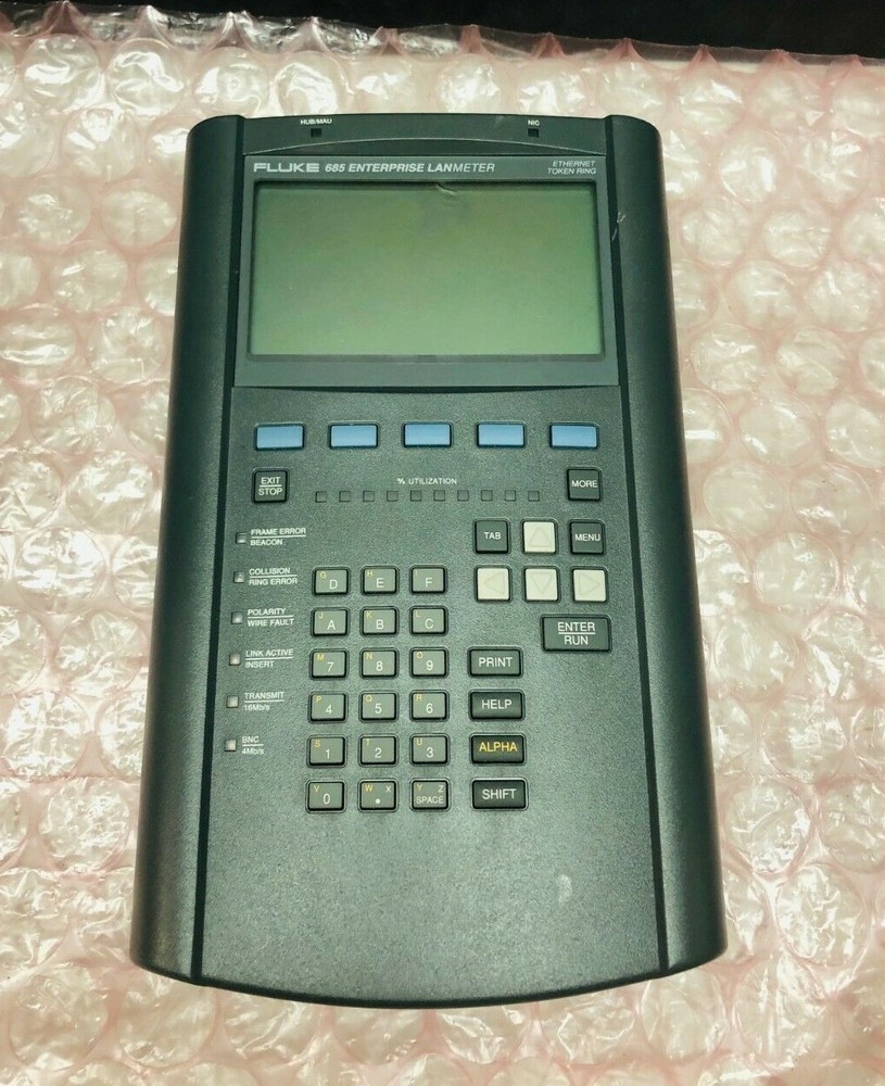 FLUKE 685 ENTERPRISE LANMETER (ETHERNET TOKEN RING)