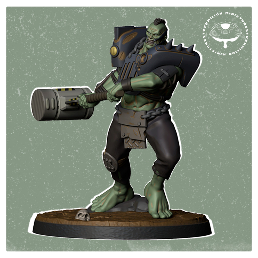 Full Set | Atomic Unity | Vermillion |Wargaming 3D Print Mini