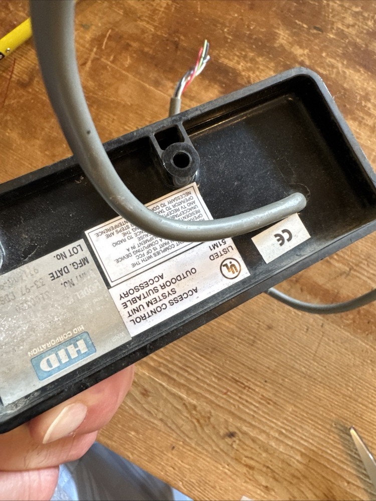 Vintage 1997 HID Mag Stripe Reader Tested & Working - Unsure Model #