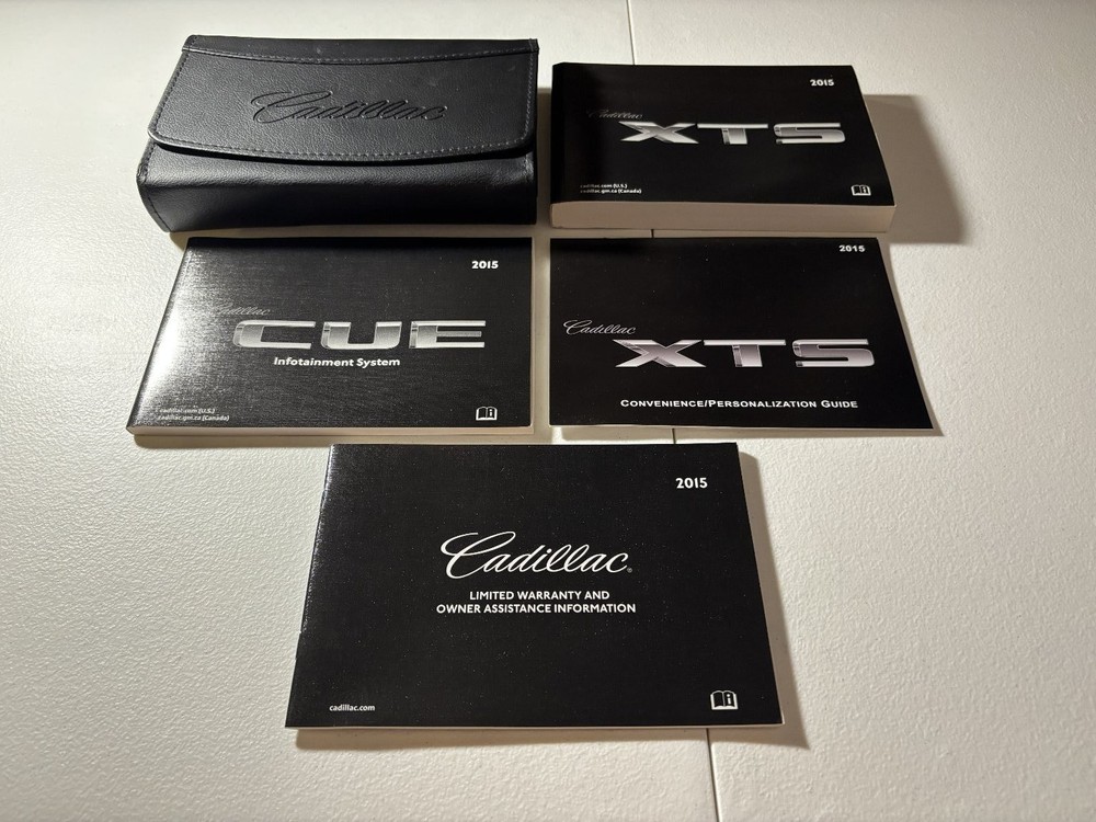 2015 Cadillac XTS Owner Manual OEM Set