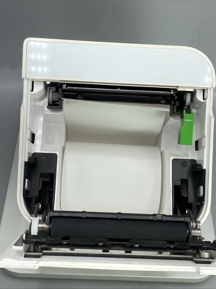Clover Station P501 Receipt Printer – White – Tested & Working