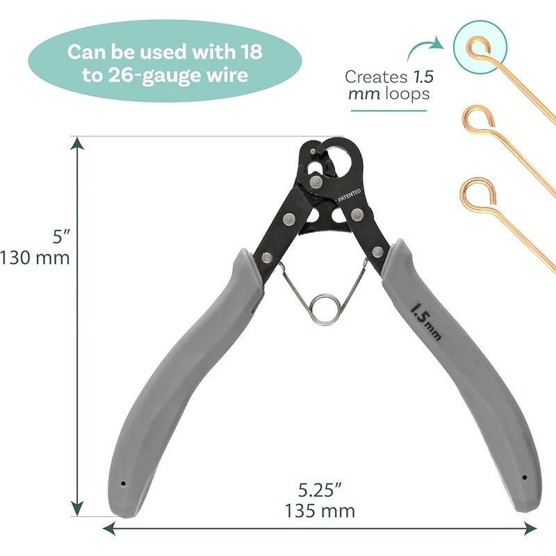 Jewelry Looping Plier Wire Cutting Tool Ergonomic Handle Crafting Projects New