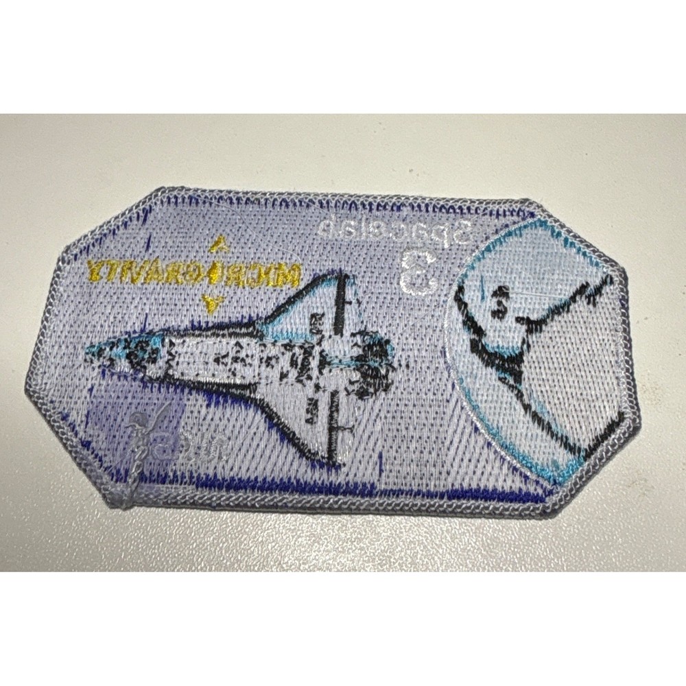 NASA Spacelab 3 Patch Microgravity Space Shuttle Emblem Iron-On