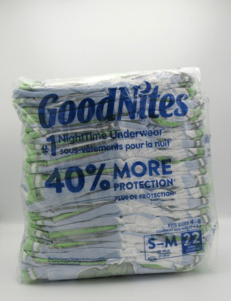 Diapers Hulk Goodnites Pullups 22 Count Underwear Sealed