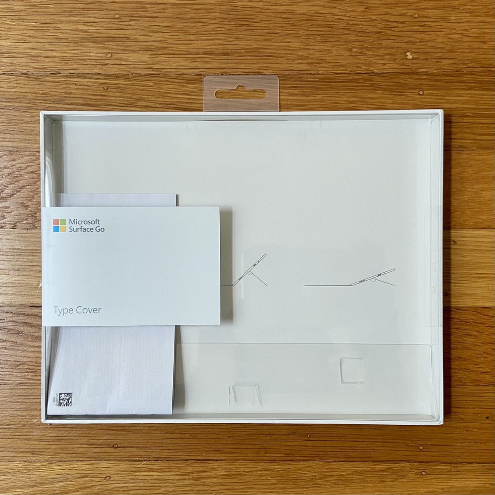 Microsoft Surgace Go Type Cover Keyboard EMPTY BOX ONLY