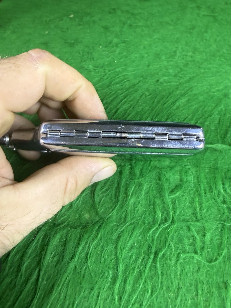 Vintage Ronson Mastercase Lighter Cigarette Case 1930s Art Deco