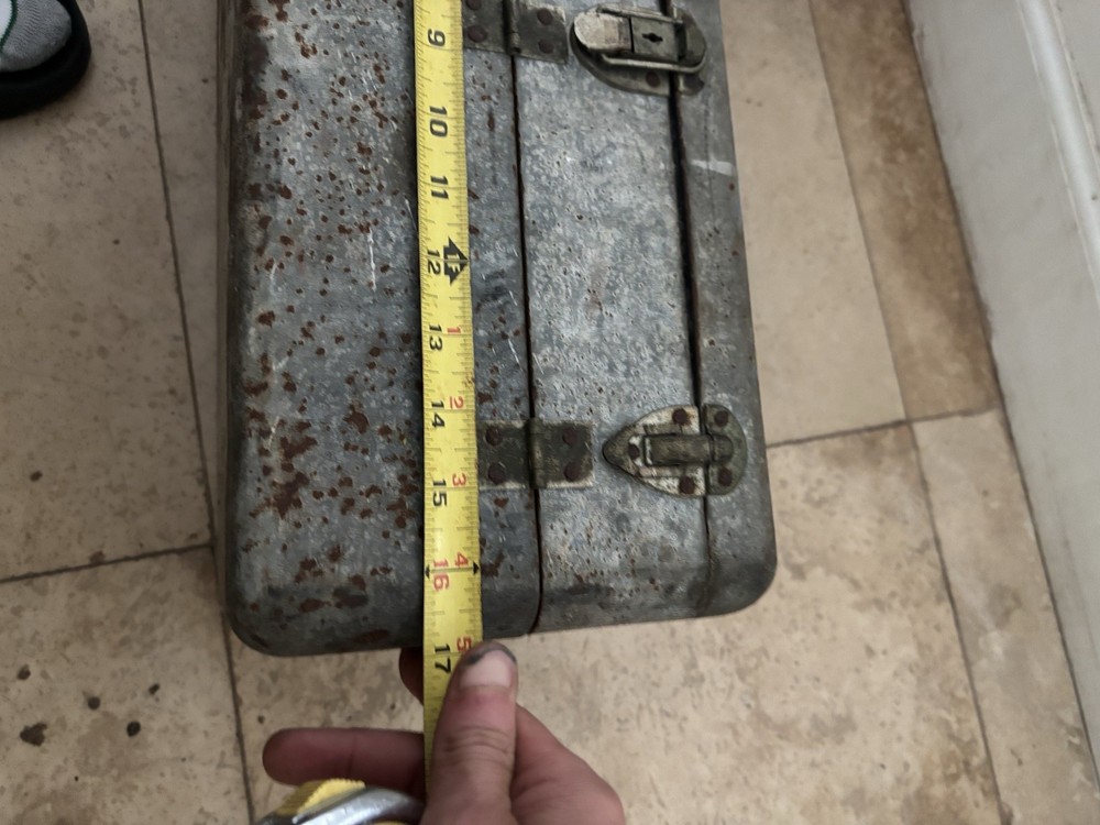Vintage Tackle Box. Vintage Tool Box