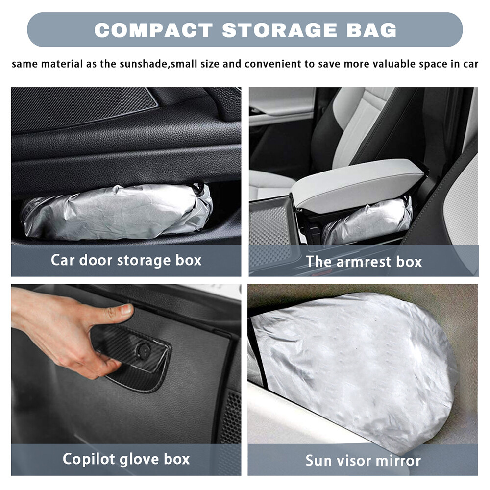For Land Rover Accessory Car Windshield Sunshade Foldable Front Sun Shield Cover