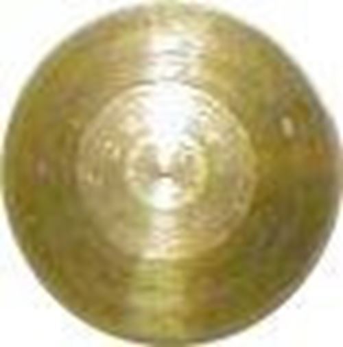 7/16" Turned Knob Brass