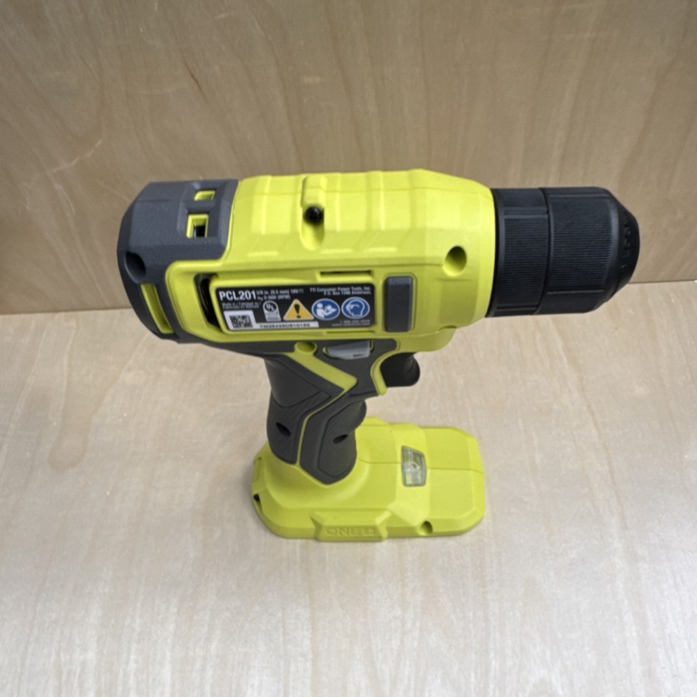 Ryobi PCL201 18V Compact Mini Drill/Driver 3/8" Keyless Green/Black