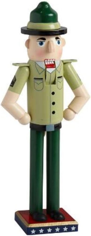 Nantucket Home Gift for A Drill Sergeant- 15 inch Drill Sergeant Nutcracker