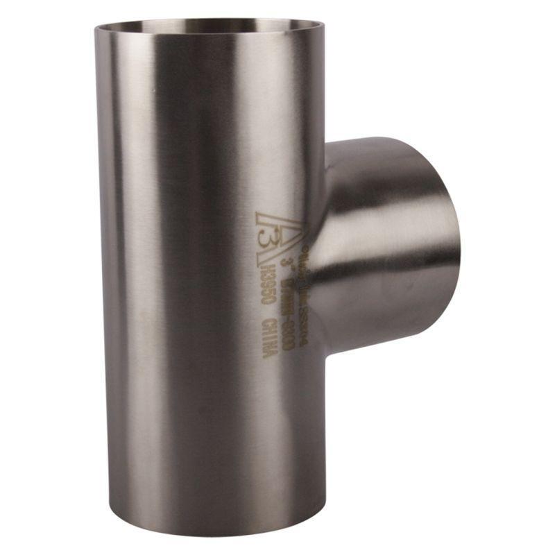 Long Tee | Weld 3 inch - Stainless 304