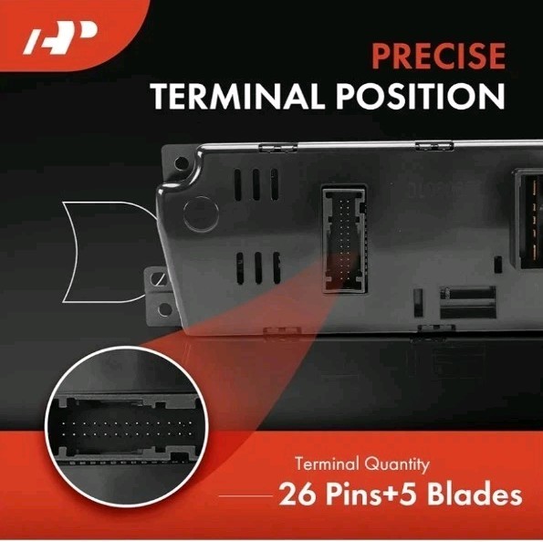 Heater Climate Control Panel Module Compatible with Dodge Ram 1500 2009-2010