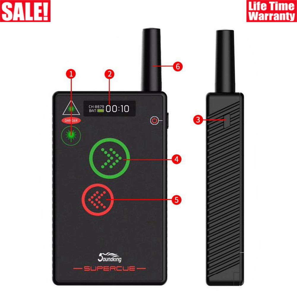 SUPERCUE PPT Presenter Remote Control Receiver +Transmitter for PPT Presentation