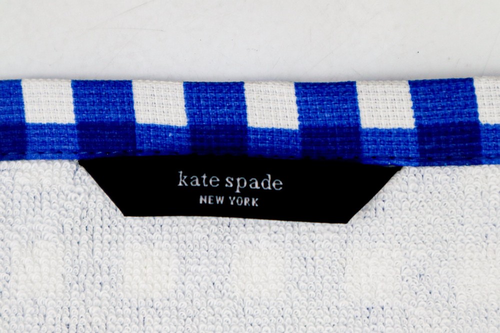Kate Spade Lemon Party & Spring Gingham Kitchen Towels 4-Pack 100% Cotton