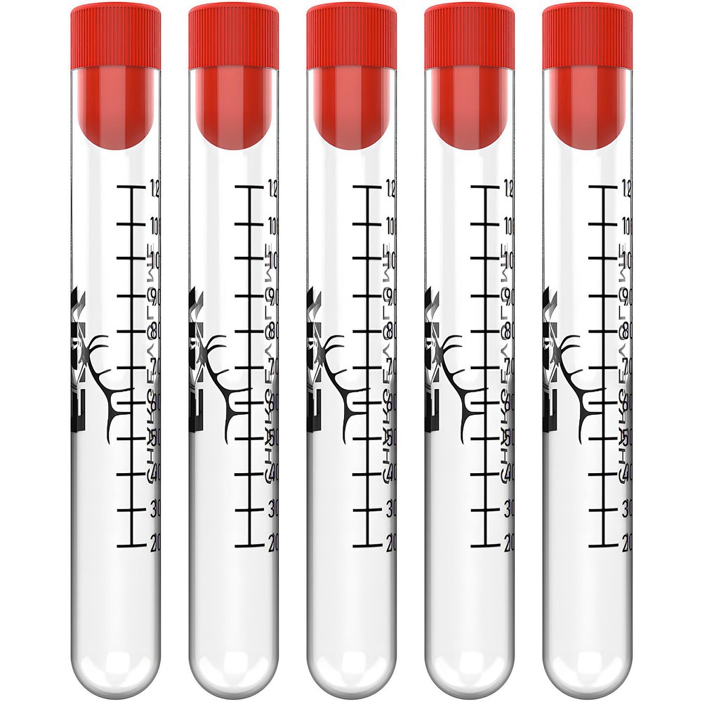 ELK Muzzleloader Powder Charge Measuring Tubes (5 Pack, Case Not Included)