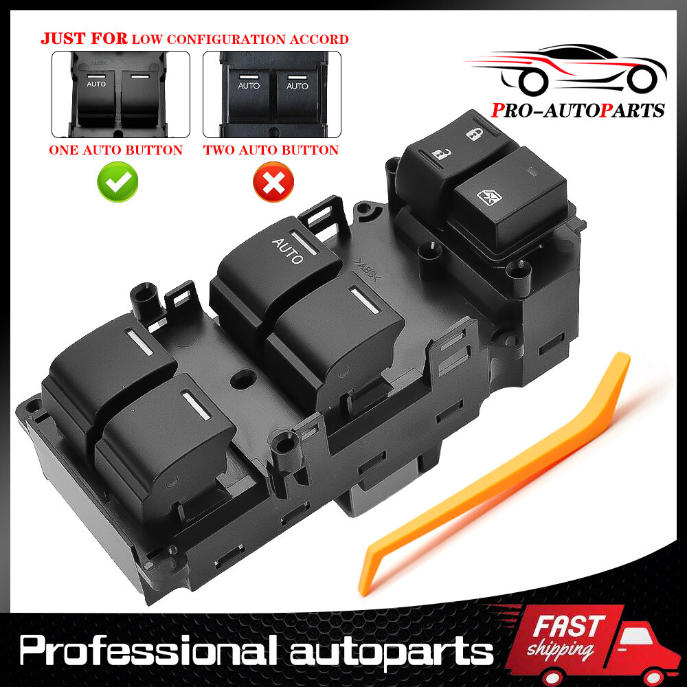 Master Power Window Switch For 2008-2012 Honda Accord Front Left Driver Side
