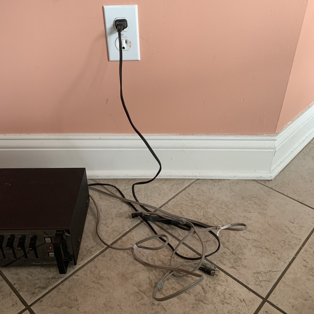 ADC Stereo Frequency Equalizer Model SS-5 Sound Shaper Five WORKS Tested