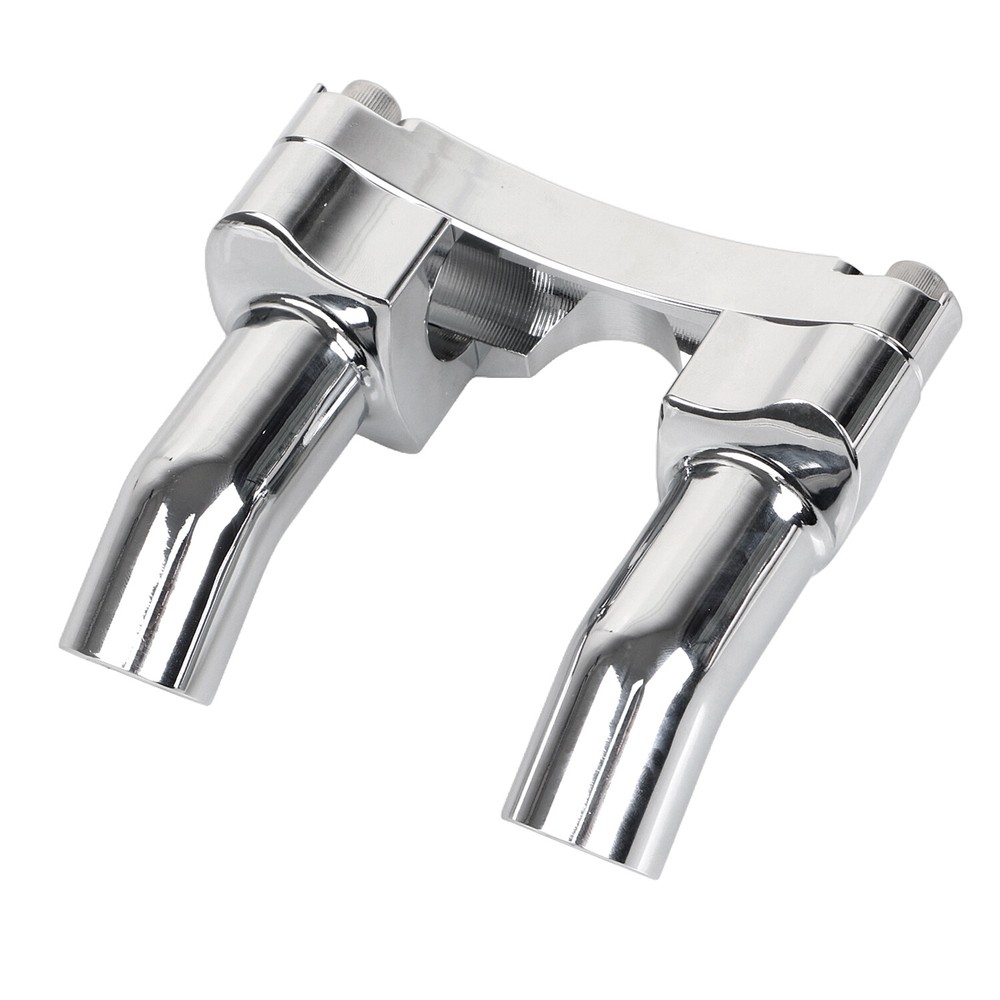 Chrome 3.5" Pullback Handlebar Riser Top Clamp For Harley Dyna Low Rider V-Rod