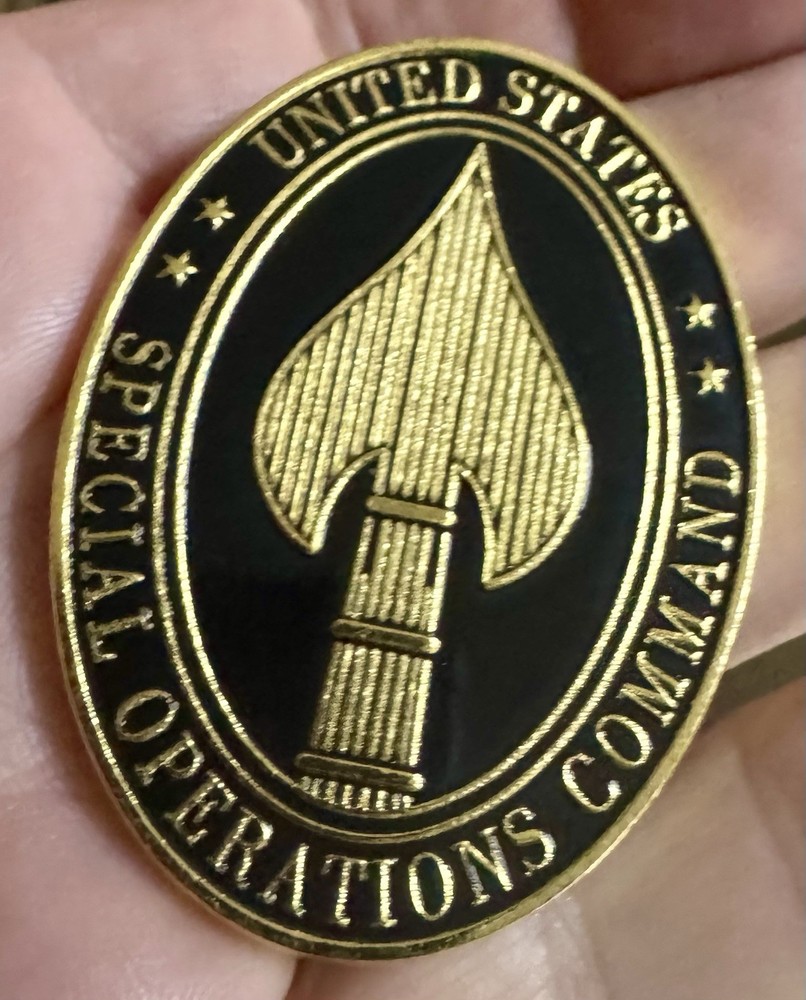 Special Operations Command Challenge Coin