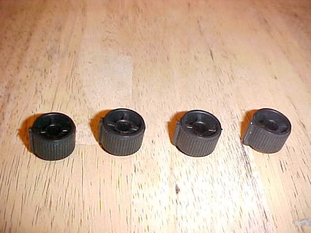 Volume Tone Knobs Vintage 1982 Peavey DECADE Amplifier (4) Rare