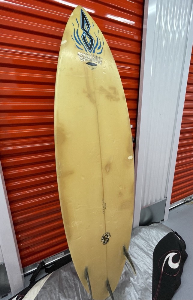 Used 6’2” Schroedel Surfboard with bag
