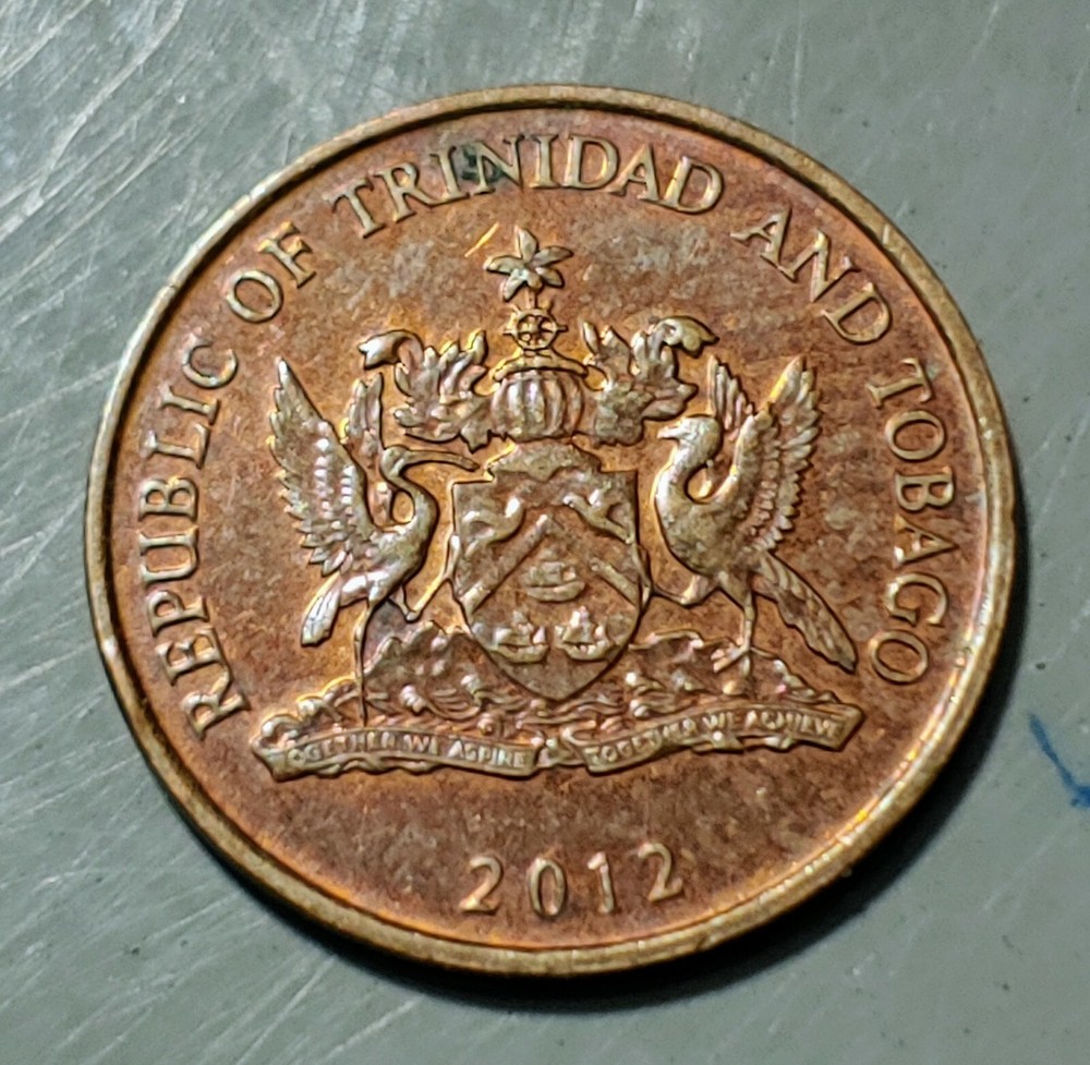 Trinidad and Tobago, 2012  1 Cent