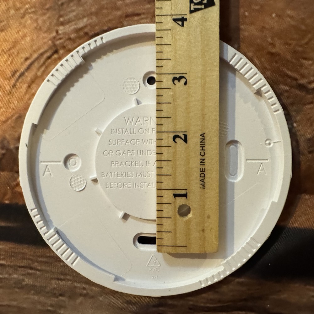 Smoke Detector Mounting Bracket Replacement Part w/ Hardware New