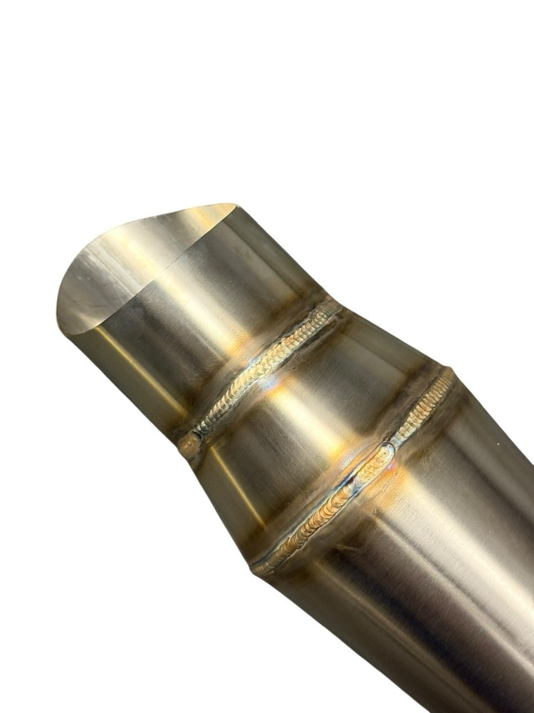 2.5” Custom Megaphone Reverse Cone Pipe Exit 304 Stainless Steel