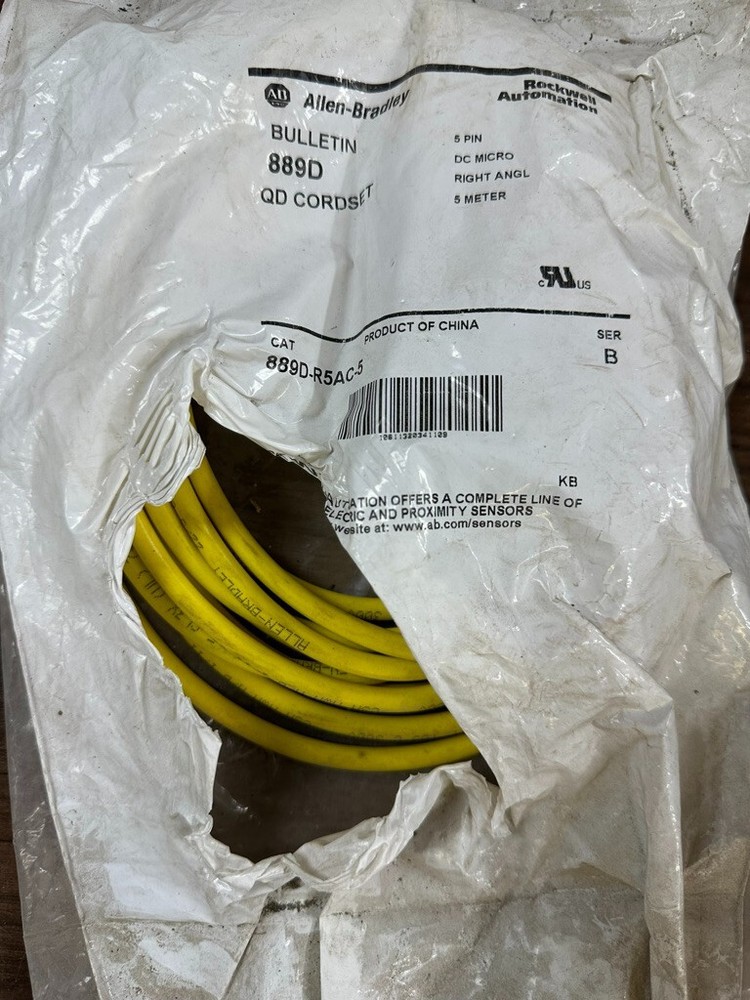Allen-Bradley 889D-R5AC-5 DC Micro Cable  B108