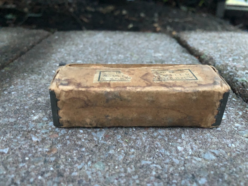 Vintage Ammo Empty Partial Label Box