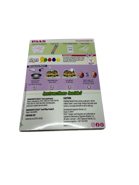 PAAS Color Whip Easter Egg Dye Kit