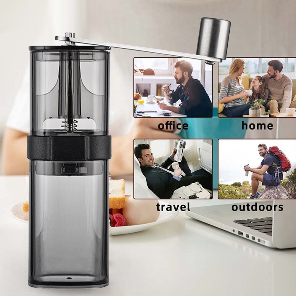 Manual Coffee Grinder Adjustable Setting Detachable Portable Coffee Bean Grinder