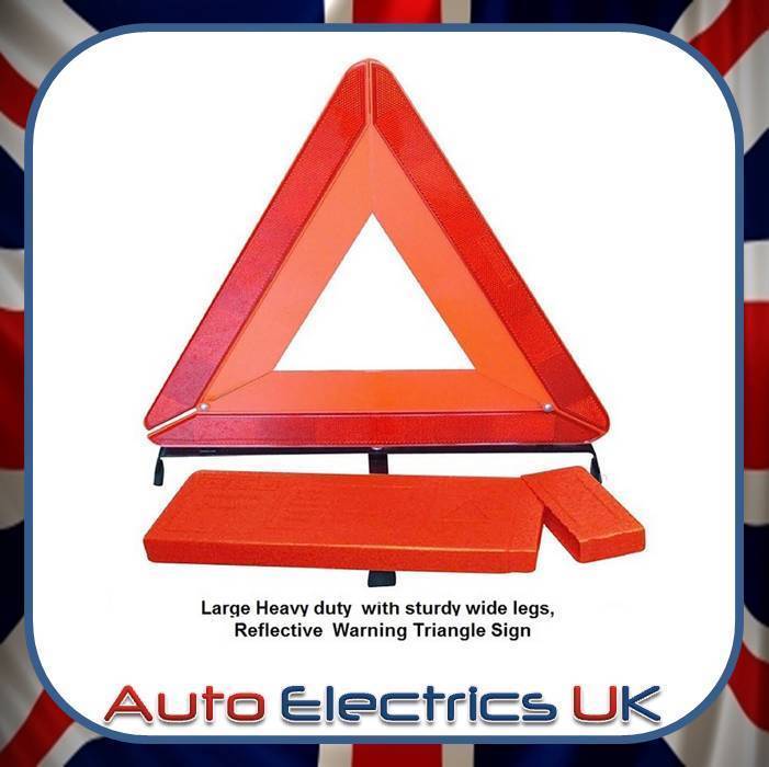 HEAVY DUTY Warning Sign Foldable Triangle Breakdown EU Emergency STURDY LEGS