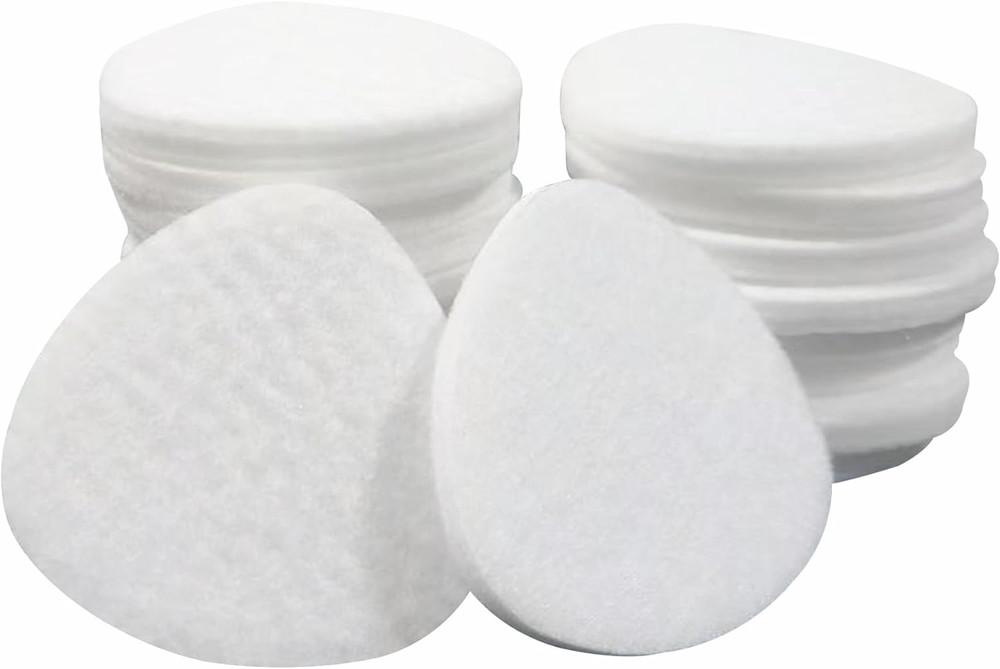 60 Pack White Refill Pads Compatible with Homedics Humidifier Essential Oil Diff