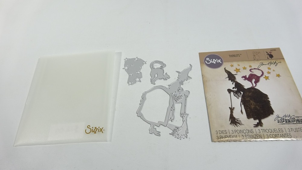 2017 Tim Holtz Sizzix Thinlits Witchcraft Halloween Dies  No. 662386