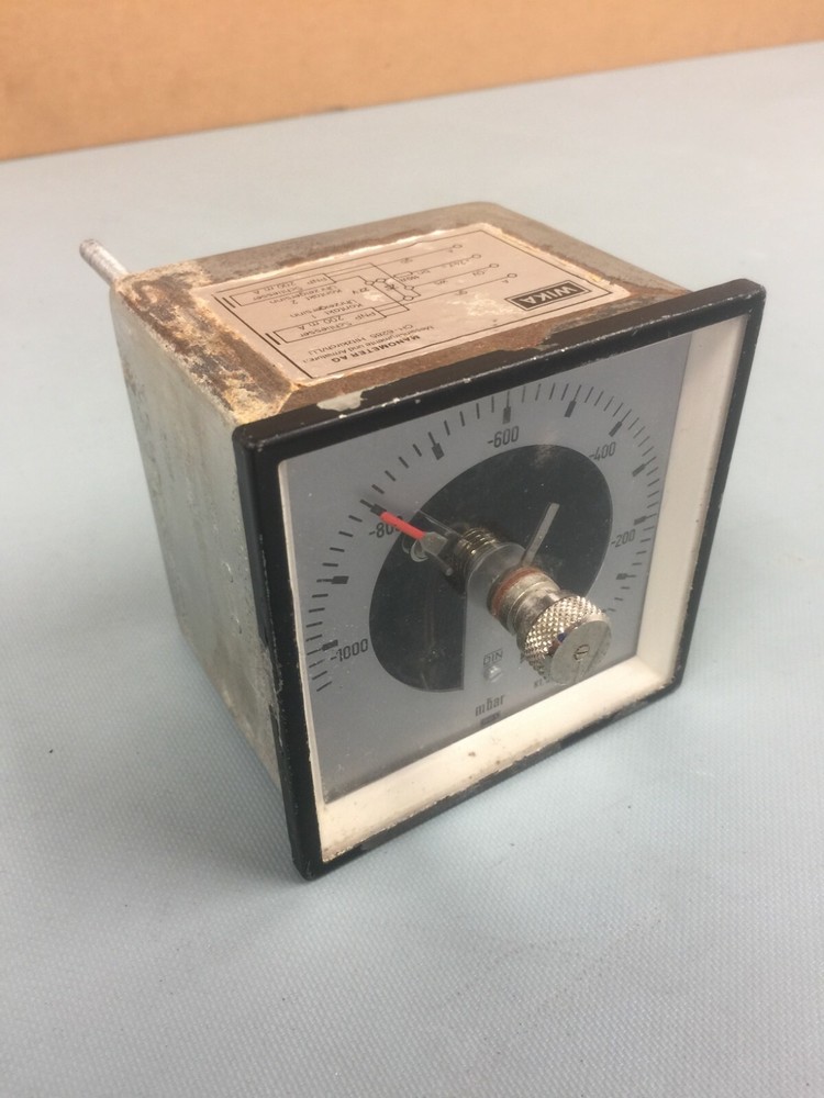 Wika vacuum gauge