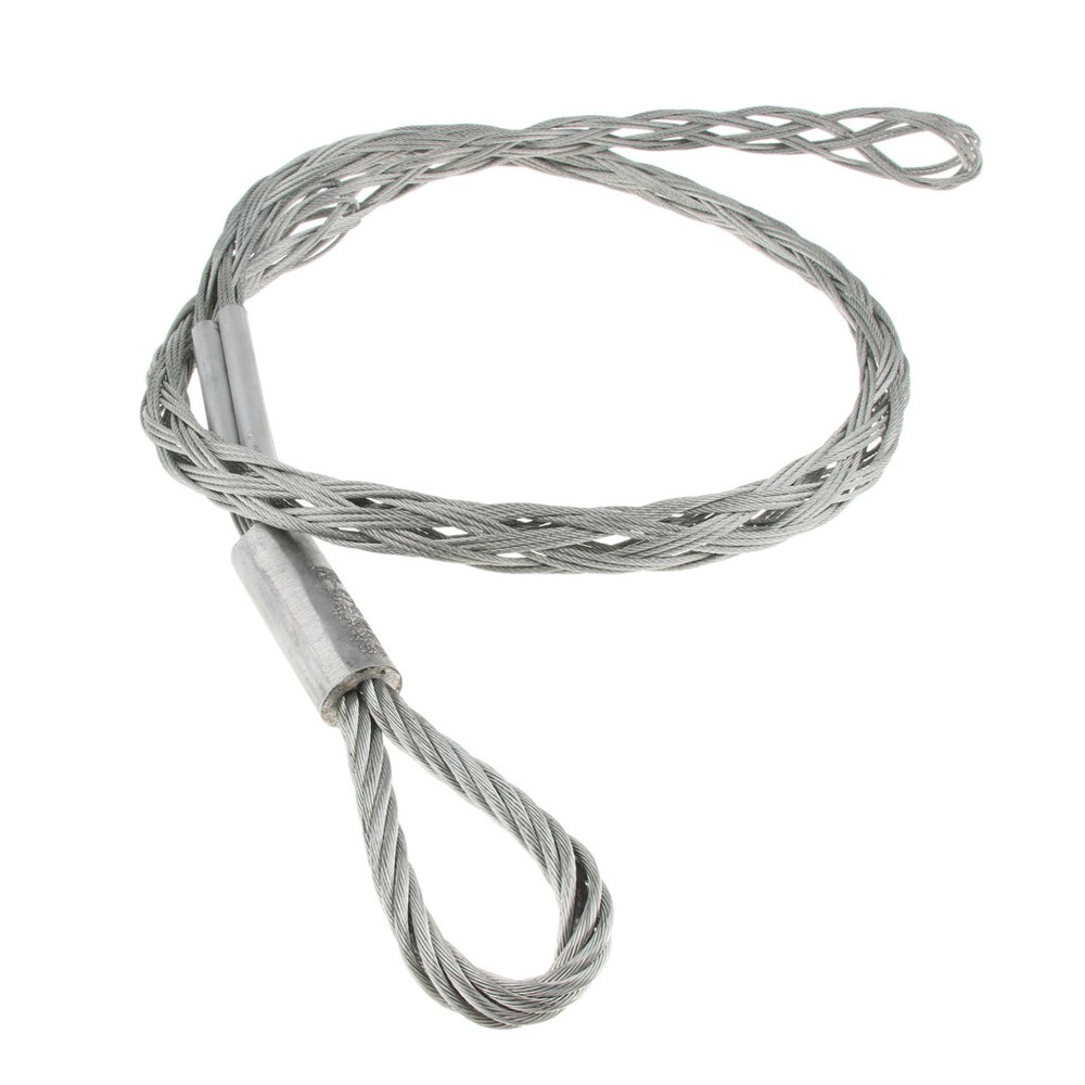 Galvanized Steel Pulling Socks .7 to 3.7" Insulated Wire 4ft