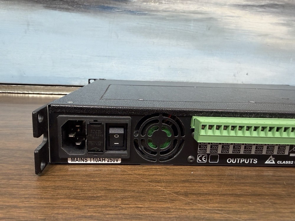 Powersoft Quattrocanali 1204 DSP+ETH Power Amplifier Working Great