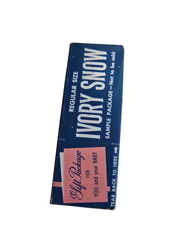 Vintage Unopened Ivory Snow 12.75 Oz