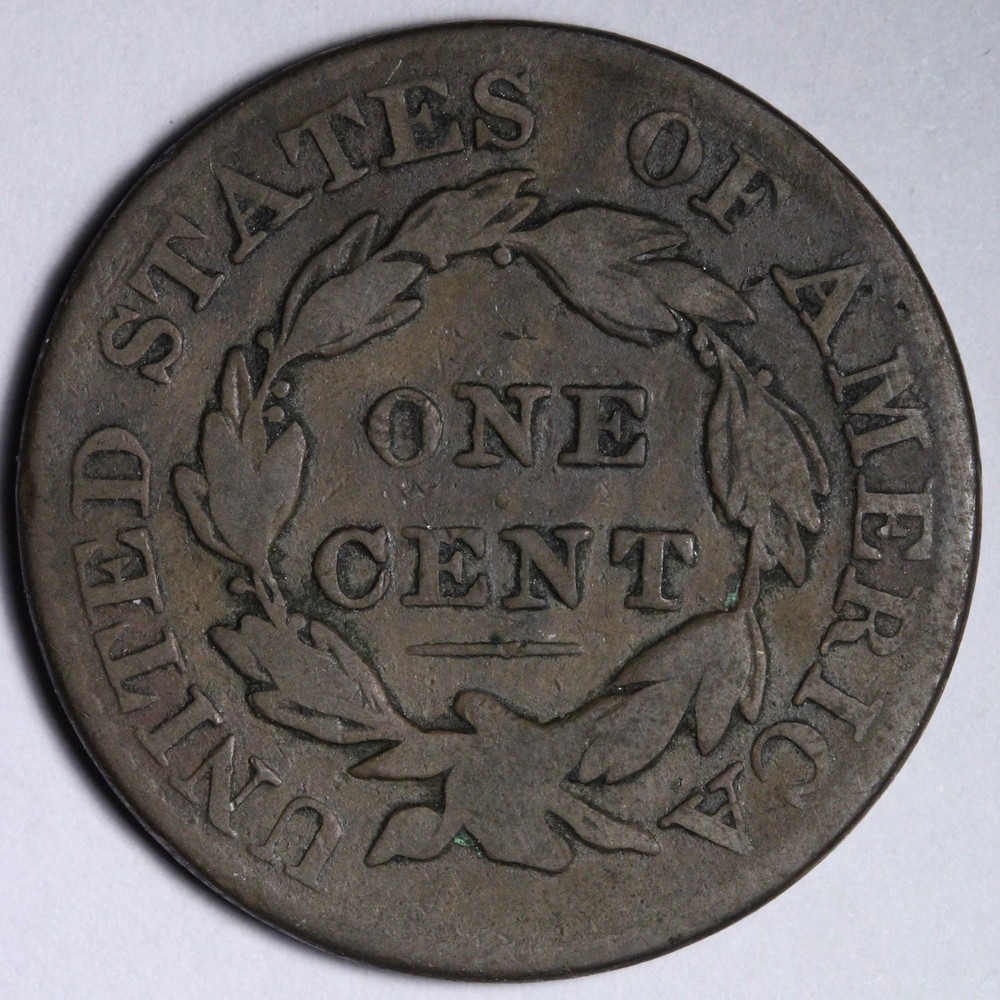 1826 Coronet Head Large Cent FINE E118 SVNM