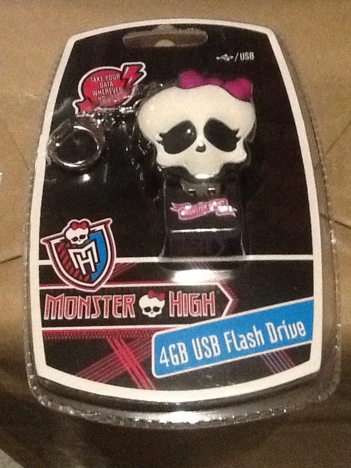 Monster High 4GB USB Flash Drive Memory Stick