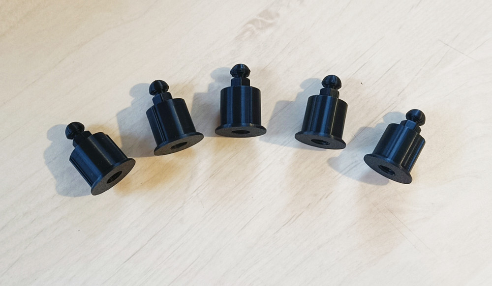 5x Matrix Compatible Quick Release Thread Knuckle Insert Block For Keepnet