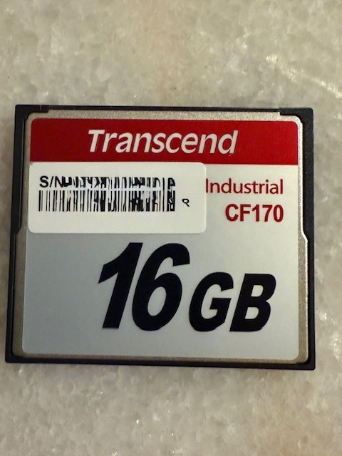 Transcend CompactFlash  16GB Industrial CF Card  CF170
