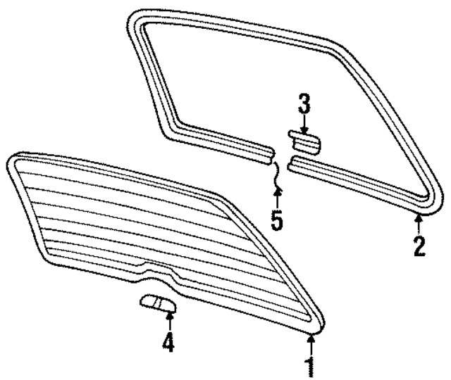 Genuine Volkswagen Cable 357-853-999-B