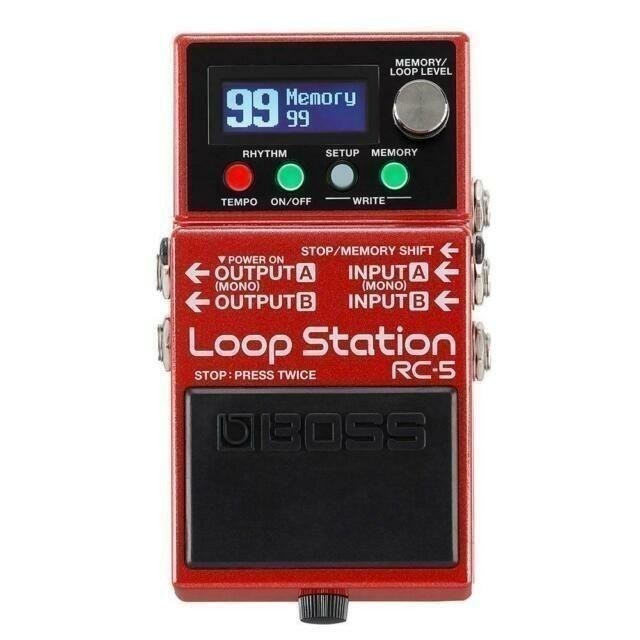 Boss RC-5 Loop Station Compact Phrase Recorder Pedal