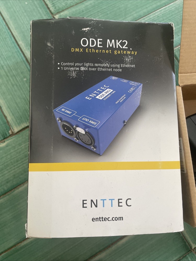 Enttec ODE MK2 DMX Ethernet Gateway